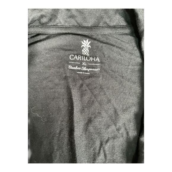 Cariloha Sleepwear Pajama Top Bamboo Viscose Button Up Long Sleeve Size XL NWT - Picture 9 of 11